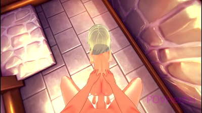 (Παγίδα) Η καμαριέρα ξωτικού σε βοηθάει να πλυθείς.